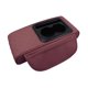 thumbnail image 3 of Cojín para reposabrazos de coche, funda para reposabrazos de coche, accesorios interiores con portavasos Burdeos, 3 of 9
