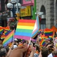 thumbnail image 4 of Rainbow Stick Flag Handheld Rainbow Flags On Sticks for Party, 4 of 8