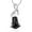 Black-Necklace, variant on Rose Cutt Cremation Pendant Small Urns For Ashes Keepsake Urn Necklace Men Women Memorial Mini Urns Key chain