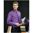 thumbnail image 2 of Premier Mens Premier Poplin Long-Sleeved Formal Shirt, 2 of 3