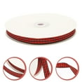 thumbnail image 6 of UPOUART Checkered Ribbon Red for Event Organizers 1 Roll 1772x0.39in, 6 of 8