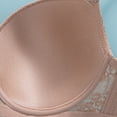thumbnail image 6 of Gymayou Women Thin Floral Lace Underwire Bra Gentle Lift Push Up Shaping Adjustable Smooth Straps Breathable Comfort Lingeries Khaki 85, 6 of 9