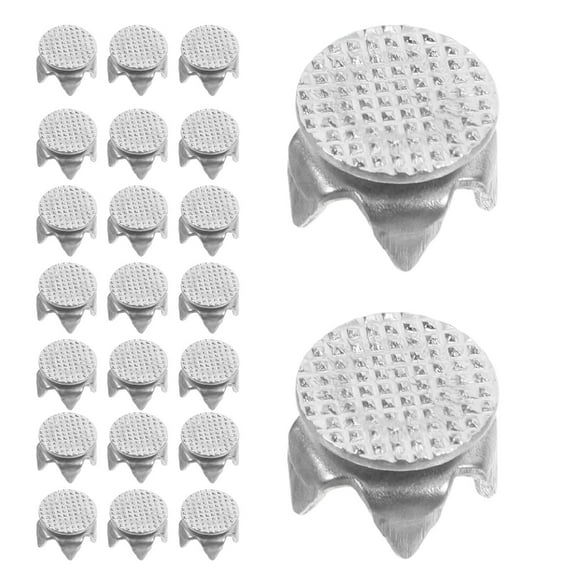 HONITANO 50Pack Ice Grippers for Shoes Steel Spikes for Men and Women Anti-slip
