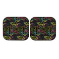 thumbnail image 7 of Naloa Color Summer 2 Piece Foldable Car Sun Shades, Car Windshield Sunshade, Front Window Sunshade for Car, Truck, SUV - Small, 7 of 7