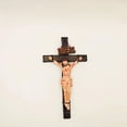 thumbnail image 4 of Fiudx Crucifijo Católico Realista de Pared, Estatua de Cristo Hecha a Mano, Regalo Religioso para Ocasiones Especiales, Decoración Esencial para El Hogar, Bautismo, Primera Comunión, Confirmación, Re, 4 of 6