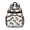 Monster Cartoon Truck White Pattern-2, variant on Monster Cartoon Truck White Pattern Cute School Backpack Bag for School with Padded Back and Adjustable Shoulder Straps 15.25"x11.5"x5.25"