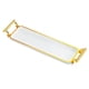thumbnail image 1 of Bandeja rectangular BLESIY para servir Con asas organizador de encimera blanca, 1 of 8