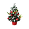 thumbnail image 2 of YingYouFu Small Christmas Tree, Tabletop Mini Christmas Tree, Artificial Table Top Xmas Tree for Holiday Home Indoor Christmas Decorations, 2 of 7