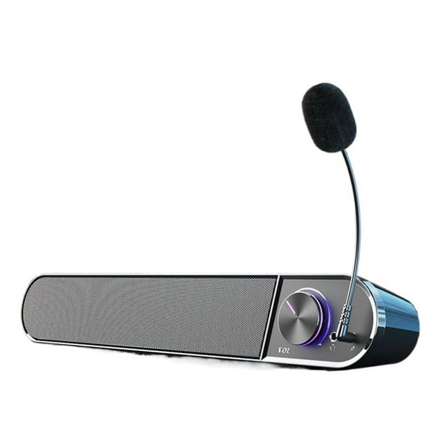 Wire Speakers For Computer PC Stereo Bass Sound Speakers Loudspeakers With Microphones Full Ran Home Theater
