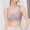 Purple, variant on Kukoosong Wireless Bras for Women Fashion Women's Solid Color Lifting Gathering Folding Sagging Bra Lingerie Daily Bra, Sizes 3XL