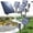 3pcs, variant on Solar Pond Aerator with Air Pump, Solar Powered Pond Aerator with Pipe Air Bubble Stones, 2.5W Direct-Drive Oxygen Bubbler for Garden Fish Tank Outdoor Pool Pond，1pc