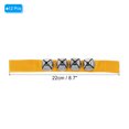 thumbnail image 2 of 12pcs Wrist Bells, Jingle Bells Ankle Bells Percussion Instruments Musical Rhythm Band 4 Silver Bells, Dark Dark Yellow, 2 of 6