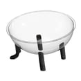 thumbnail image 1 of Cama para gatos de acrílico con cápsula espacial, juguete resistente, centro de actividades, práctico, fácil de limpiar, versátil, adorno de regalo, Negro, 1 of 8