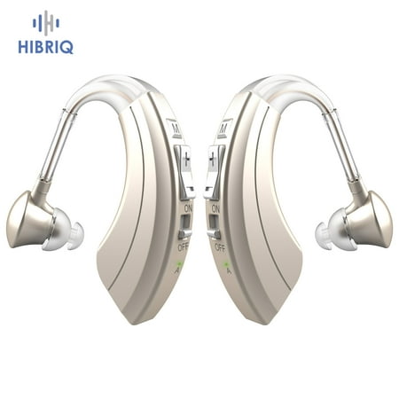 HIBRIQ Genuine Digital Hearing Amplifier Hearing Aids Elderly Assistance Listening Personal Sound Amplification Products Devices VHP-1220AX