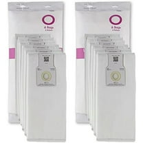 12 Pack Type O Cloth Vacuum Bags,Compatible with Kenmore 53294 Type O HEPA Vacuum Bags for Upright Vacuums