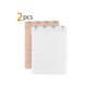thumbnail image 2 of Juego de extensores de tirantes de sujetador de 2 piezas, 3 filas, 2 ganchos/3 ganchos/4 ganchos, extensiones elásticas de gancho para sujetador en color albaricoque y blanco de 4 ganchos, 2 of 6