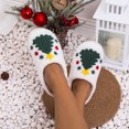 thumbnail image 2 of Sin Cordones Interior Mujeres Hombres Acogedoras Algodón Con Navidad, 2 of 9