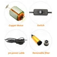 thumbnail image 5 of Car Electric Oil Pump DC 12V For Auto Pumping Diesel Oil Water Submersible 12L / Min Fuel Transfer Pump Aluminum Alloy Shell, 5 of 5