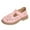 Red, variant on REDARER Girls Princess Shoes Hollow Small Leather Shoes Girls Single Shoes Middle and Big Girls Breathable Shoes,Size 4.5-5 Years