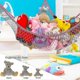 thumbnail image 3 of Toy Storage Hammock Plush Teddy Bear, Large Toy Rack, 3 of 4