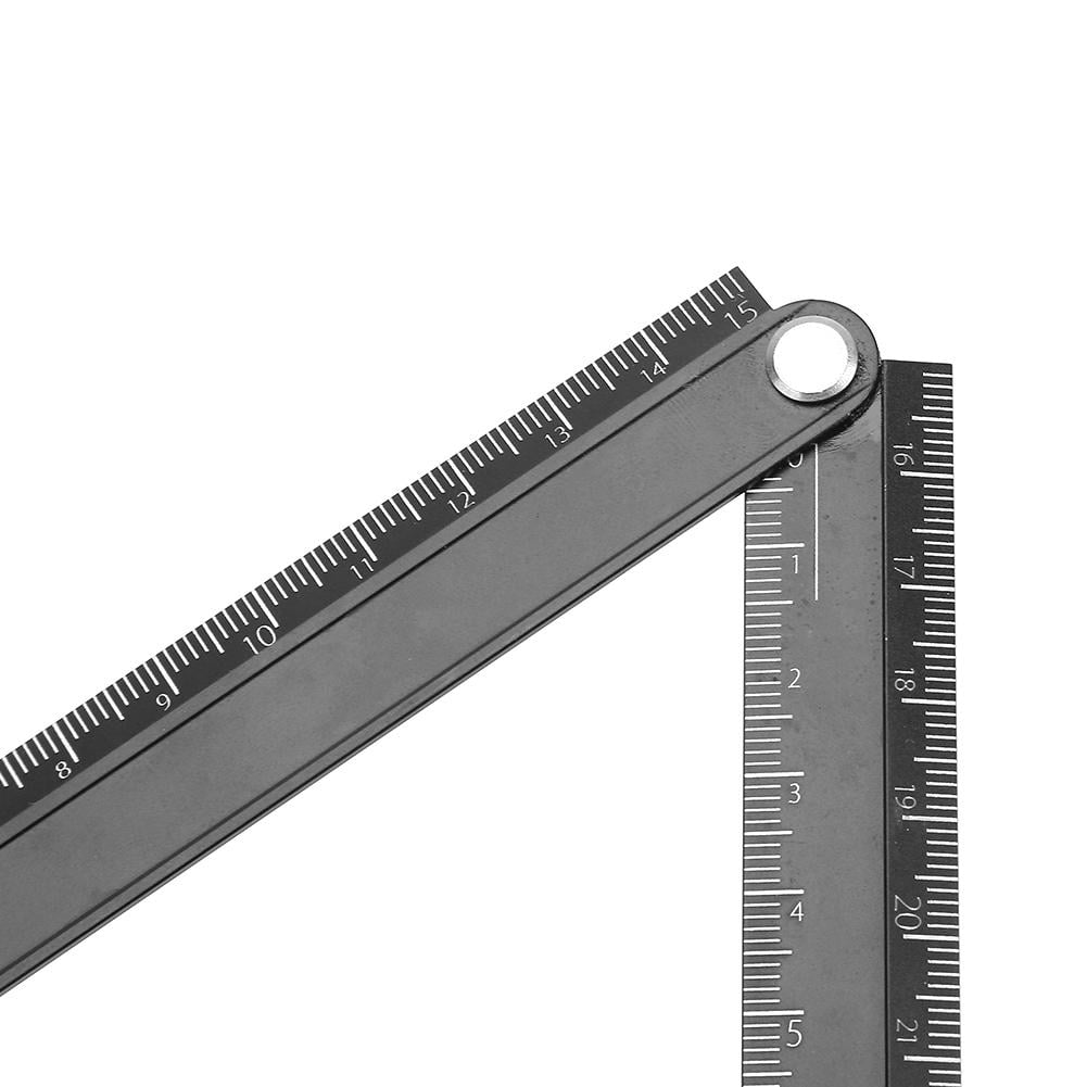 Folding Ruler,Shexton Rulers Folding Aluminum Alloy Ruler 0-300mm Ruler Simple 90°Folding Metal Stationery Rule Folding Ruler,Shexton Rulers Folding Aluminum Alloy Ruler 0-300mm Ruler Simple 90°Folding Metal Stationery Rule