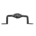 thumbnail image 5 of Black Birdcage Cabinet Door Pull 5.35" L Wrought Iron handles Rust Resistant Decorative Pulls for Kitchen Drawer w/Screws Renovators Supply, 5 of 9