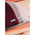thumbnail image 3 of NEFF Mens Black Logo Acrylic Fitted Beanie Hat Cap, 3 of 7