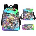 thumbnail image 1 of 3 Piece Set, Backpack, Pencil Case, Shoulder Bag, For Kids Pokemon Character, 1 of 2