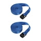 thumbnail image 3 of 2 correas de amarre con hebilla de leva ajustable, correas de amarre portátiles Azul oscuro, 3 of 9