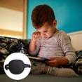 thumbnail image 4 of 4 Pack Eye Patch Single Eye Patch Pirate Eye Patch with Adjustable Buckle for Amblyopia Lazy Eye, Black, 4 of 5