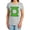 Athletic Heather, variant on DC Gl Emblem Women's T Shirt, Charcoal, Large