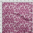 thumbnail image 3 of oneOone Cotton Cambric Medium Red Violet Fabric Leaves Diy Clothing Quilting Fabric Print Fabric By Yard 56 Inch Wide-TPK, 3 of 4