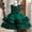 Green, variant on Juslio Dresses Girls Round Neck Kids Flower Clothing Sleeveless Girls Dress