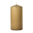 thumbnail image 1 of 1 Pc 3x6 Parchment Pillar Candles Unscented 3 in. diameterx6 in. tall, 1 of 1