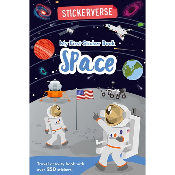Stickerverse Stickerverse: My First Sticker Book Space, (Paperback)