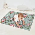 thumbnail image 2 of Pioneer Flower Floral Print Pattern Blanket,Comfortable Soft Flannel Throw Blanket,All Season,Warm Lightweight Blankets for Sofa Bed Couch Living Room Chair,30"x40", 2 of 4