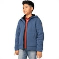 thumbnail image 2 of Free Country Boys' Mountain Fleece Hoodie Jacket Indigo XS, 2 of 3