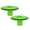 Green-2PCS, variant on Neoprene Floating Drink Holder for Pool, 8.66" Inflatable Beverage Float Coaster, Drink Floatie for Hot Tub, Lake, Boat, Summer Water Party, Beach