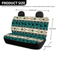 thumbnail image 4 of Psesaysky Horse Geometric Print Rear Seat Covers with SUV Sedan, Non-Slip Stretch Car Rear Seat Covers(2pcs), 4 of 7