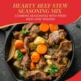 thumbnail image 4 of Crockpot Hearty Beef Stew Slow Cooker Spices and Seasoning Mix Packets, 1.5 oz, 4 of 11