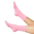 thumbnail image 7 of COUVER Women’s Fuzzy Fleece Cabin Slipper Socks, Pink, Size 5–9, 3 Pairs, 7 of 7