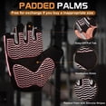 thumbnail image 2 of Guantes de entrenamiento Sunnex para mujer, transpirables, antideslizantes y sin dedos, 2 of 7