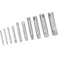 thumbnail image 3 of Tap Extractor Set, High Speed Steel Broken Head Taps Remover Stripped Screw Remover (10Pcs), 3 of 5