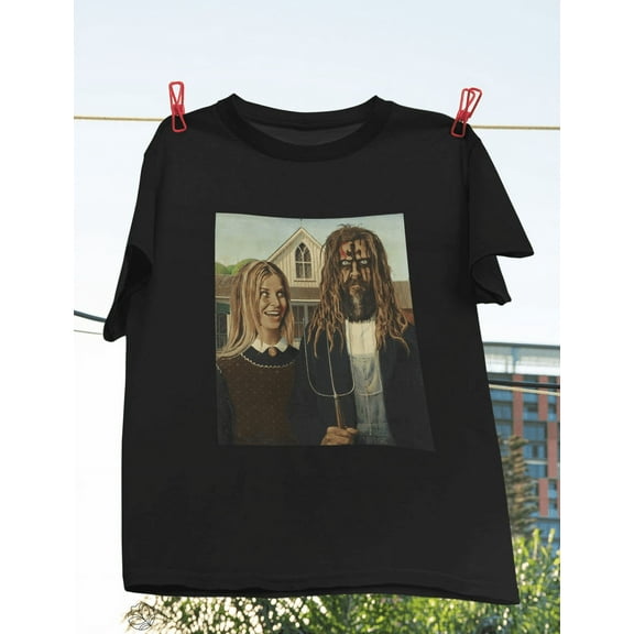 Rob And His Wife Zombie Halloween Vintage T-Shirt, Munster Family Shirt, Robert Bartleh Cummings Shirt, Zombie Family Shirt