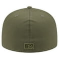 thumbnail image 4 of Men's New Era Olive San Diego Padres Color Pack A-Frame 59FIFTY Fitted Hat, 4 of 5