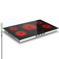 thumbnail image 2 of 36" Electric Cooktop, 5 Burners 9000W, Glass Ceramic Stove Top with Touch Control & Child Lock, 2 of 9