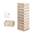 thumbnail image 1 of VEVOR Tumbling Timber Toy 60 Blocks Giant Tumble Tower Blocks Game Pine Wood Box, 1 of 9