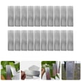 thumbnail image 2 of MasteelfCA 20Pcs Aluminum Plant Labels Reusable Metal Plant Tags Tree ID Tags Pot Label Tag Marker, 2 of 9