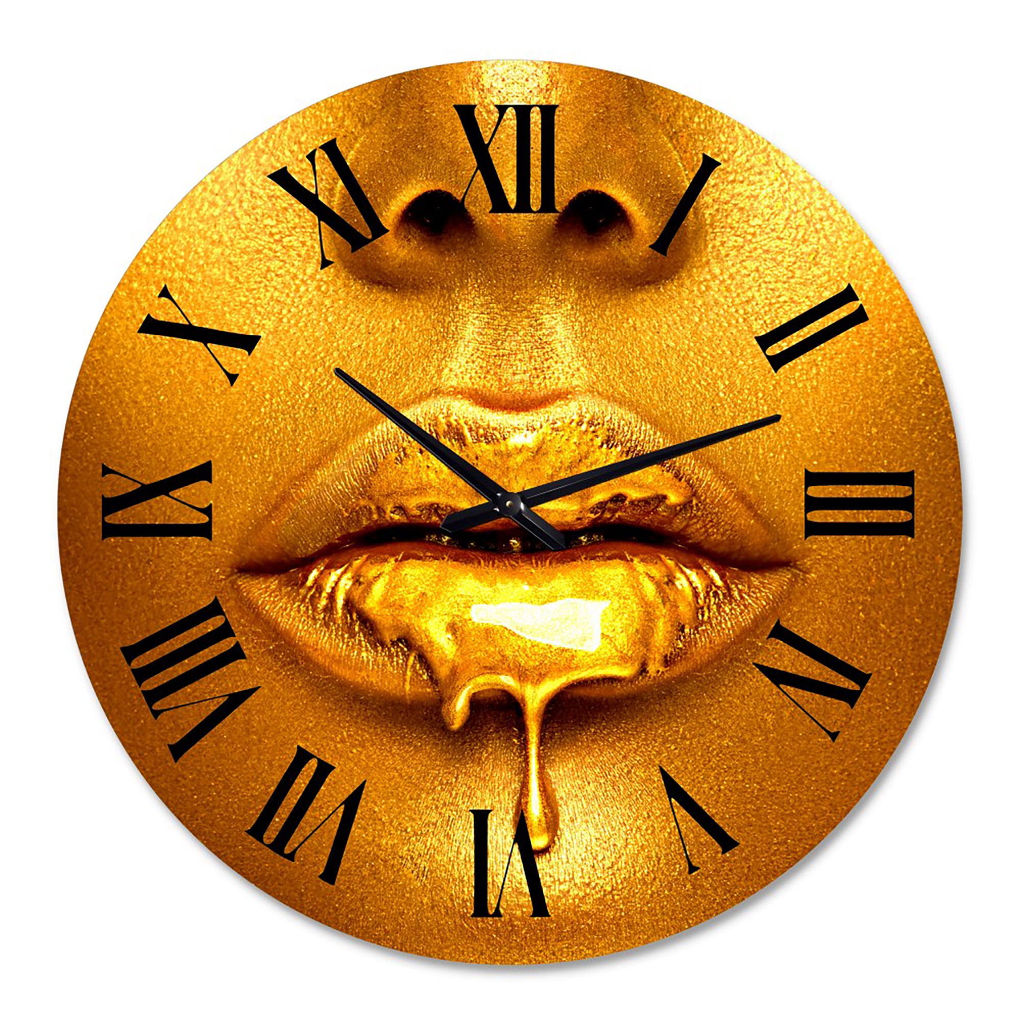 Designart 1 in Quartz Modern/Contemporary Wall Clock