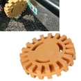 thumbnail image 4 of Roue Effaceur 4 Po, Design Rainuré Autocollant Roues Facile à Utiliser Épaisseur 20mm avec Adaptateur de Perceuse pour Décalcomanies de Voiture Rayures, 4 of 7